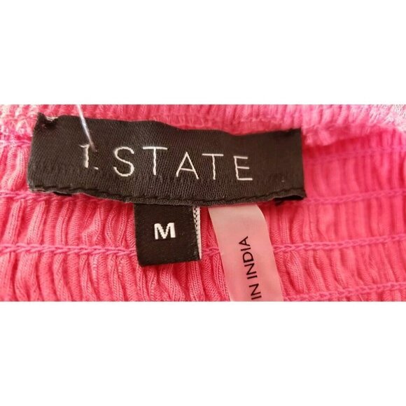 NWT $ 99  1.STATE CENTER RUCHED HALTER KNIT JUNEBERRY MIDI DRESS SZ MEDIUM - Picture 10 of 10